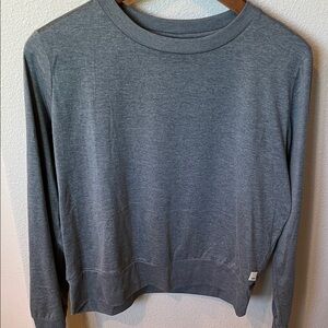 Vuori Women’s Daydream Crew in Heathered Blue